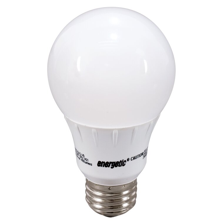 ELY06 A19 40 Soft WHITE 3000K 5.5 Extended Life LED LIGTH Bulb SET OF 3 