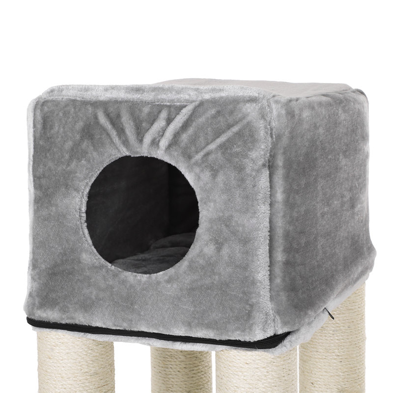 Feandrea Cat Tree For Large Cat Cat Tower With 2 In 1 Perch