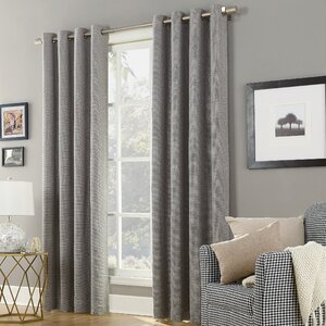 Baxter Home Theater Grade Extreme Solid Blackout Grommet Single Curtain Panel