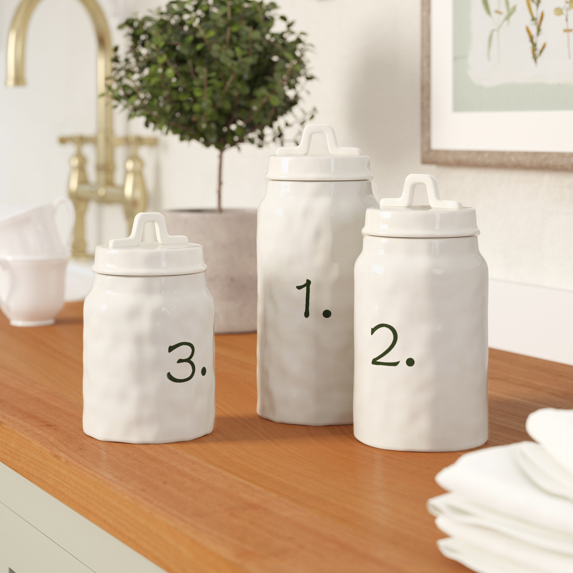 Awesome Kitchen Canisters Wayfair