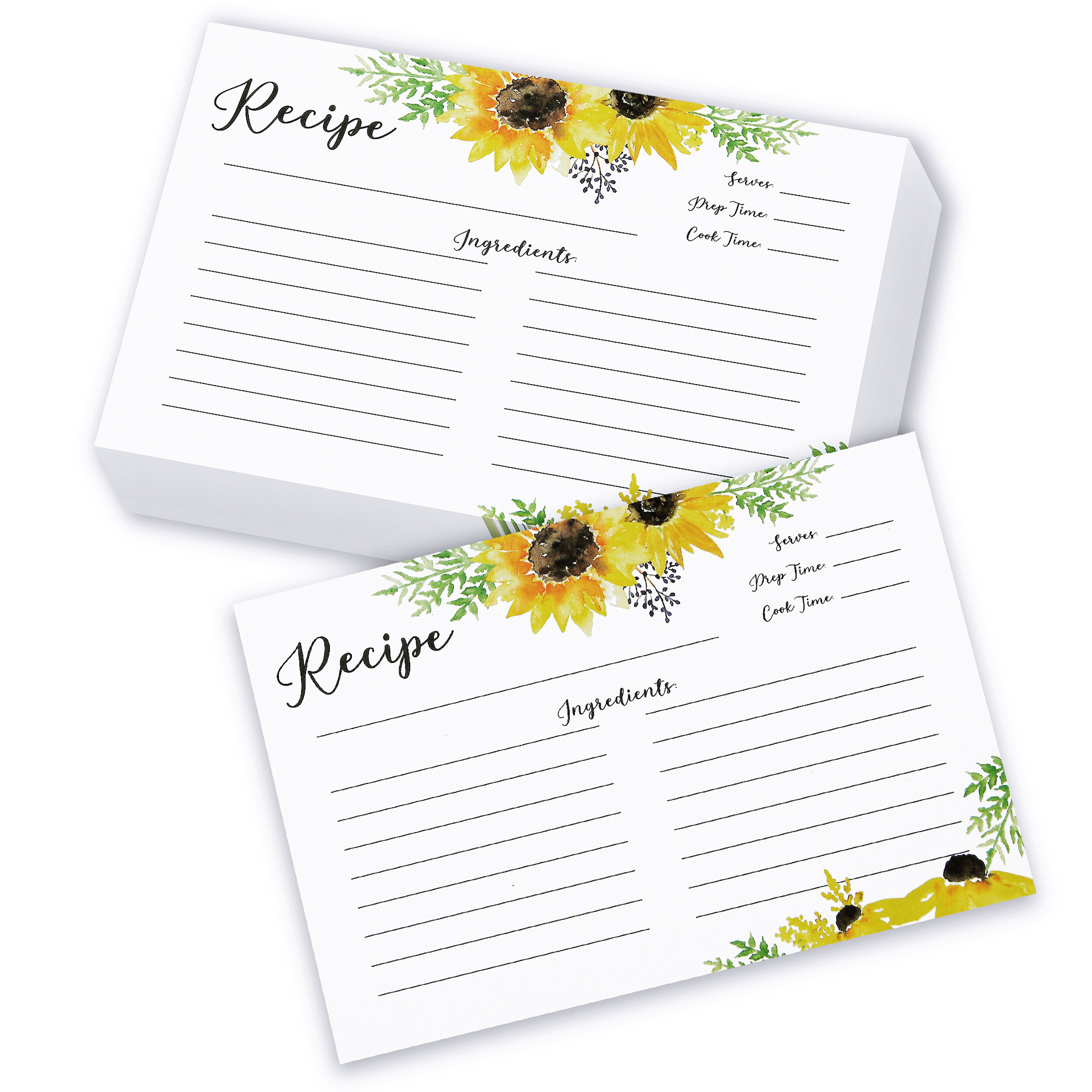 Family MBI 5x7 Inch Additional Recipe Cards 25pk 899855