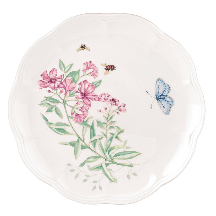Lenox Butterfly Meadow 9" Dessert Plate & Reviews Wayfair