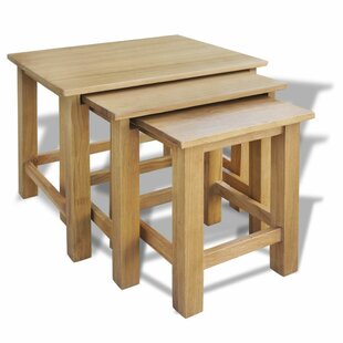 Abbot 3 Piece Nesting Tables By Charlton Home
