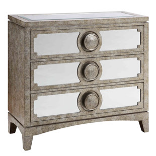 Sheila 3 Drawer Accent Chest By House of Hampton Sheila 3 Drawer Accent Chest By House of Hampton