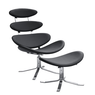 Go to store & view more images Fine Mod Imports Crono Chair and Ottoman