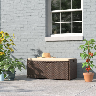 Barton Outdoor 60 Gallon Storage Bench