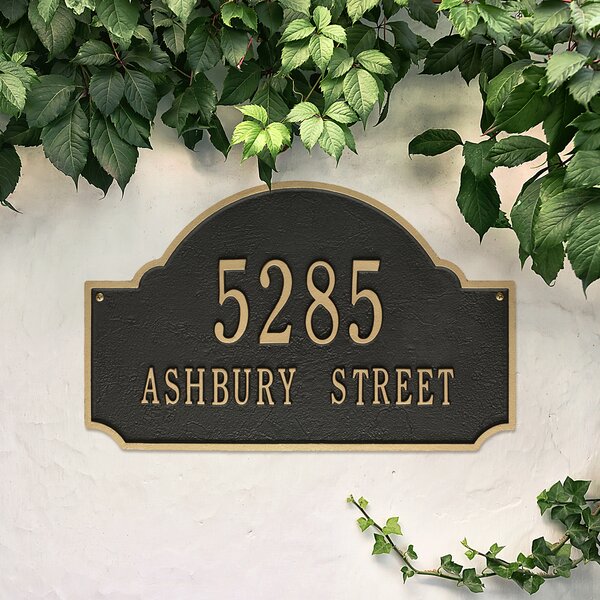 Housewarming Gift Starfish Outdoor Decor Personalized Sign Plaque Address Plaque Address Sign Coastal Custom Sign House Number Sign