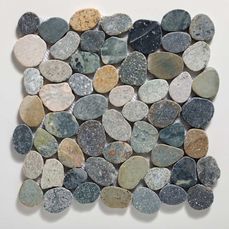 Random Sized Natural Stone Mosaic Mosaic Wall & Floor Tile