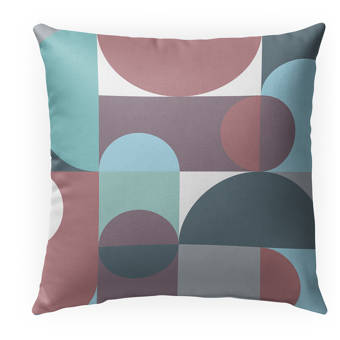 Ebern Designs Moroni Cotton Indoor Outdoor Floral Pillow Wayfair
