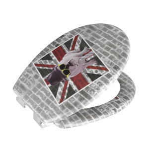 WC-Sitz Union Jack länglich von Wenko