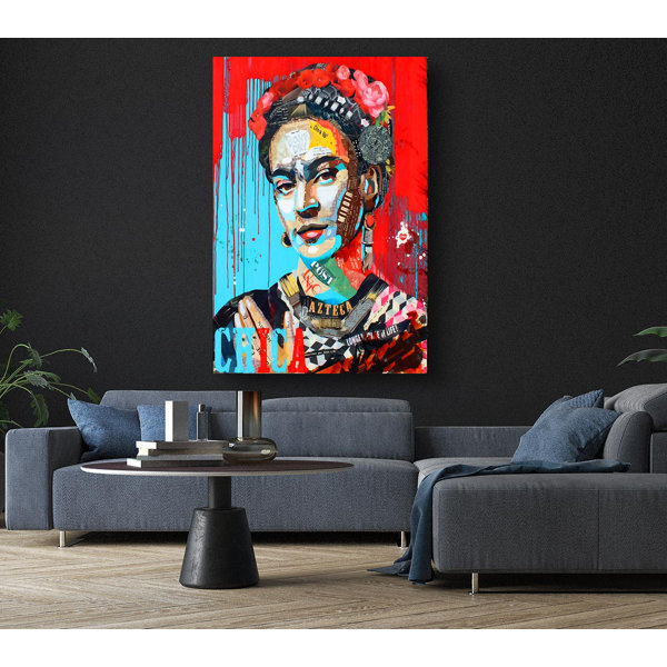 Latitude Vive Frida Kahlo Red - on | Wayfair.co.uk