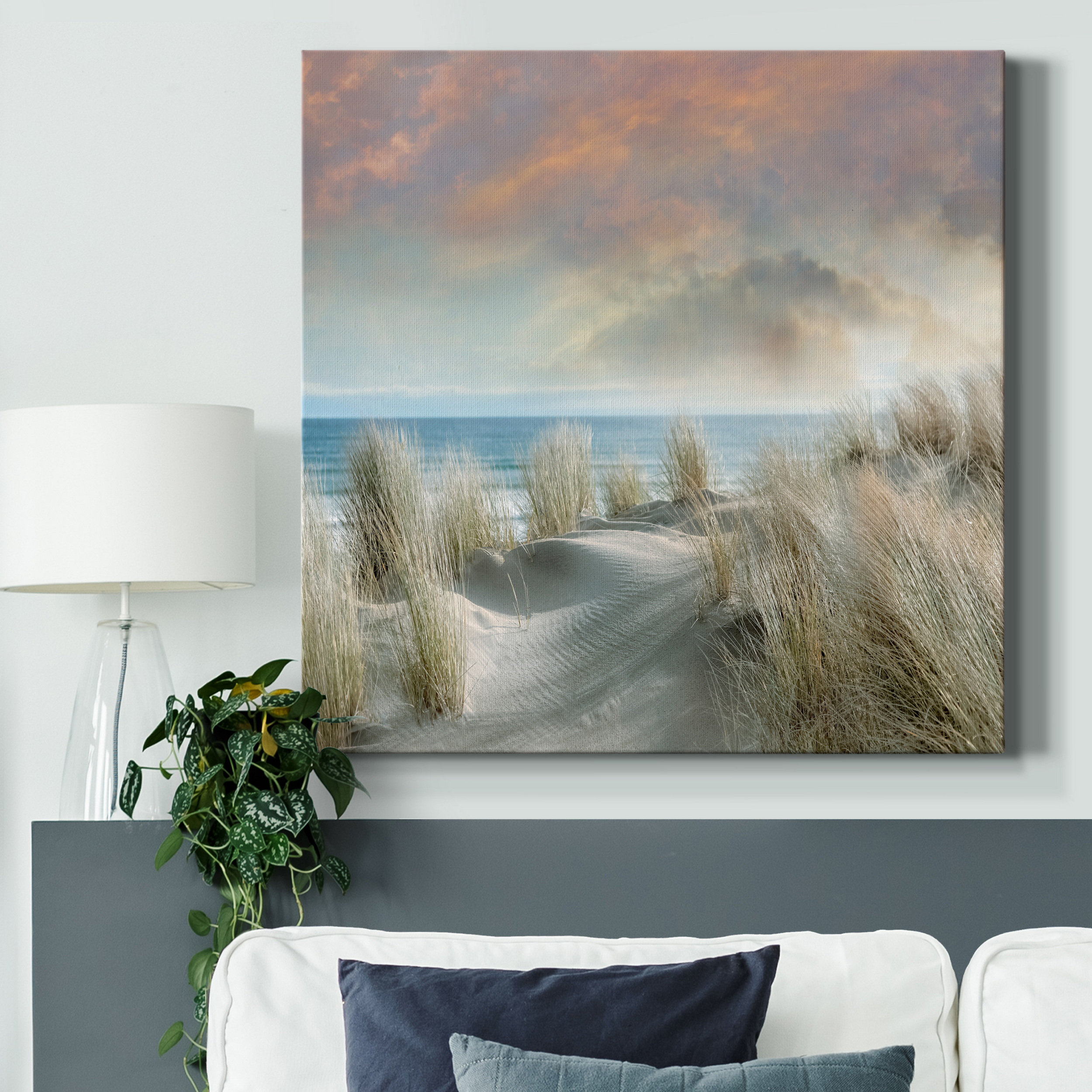 Highland Dunes Windswept I Wrapped Canvas Wayfair