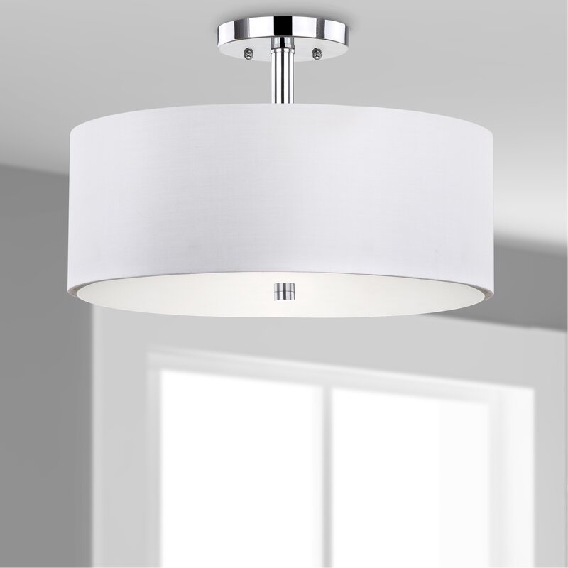 Billie 3 Light Semi Flush Mount Reviews Birch Lane