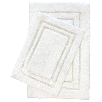 Latitude Run Nastya So Fresh Rectangle 100 Cotton Bath Rug Reviews Wayfair