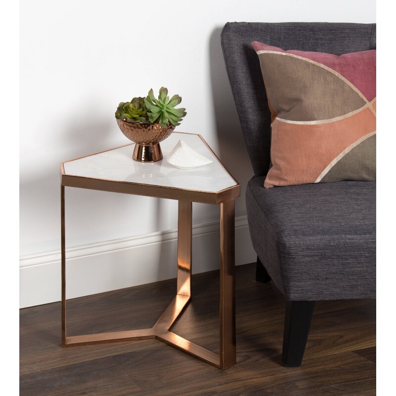 Triangle Side Table  Triangle  End  Table  Wood Atcsagacity com