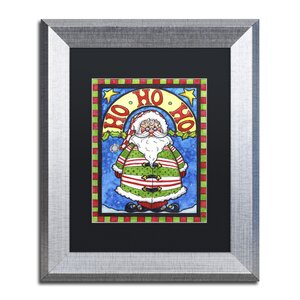 'HoHoHo' by Jennifer Nilsson Framed Graphic Art