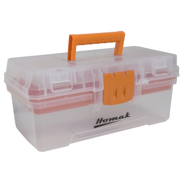 Homak Plastic Transparent 12