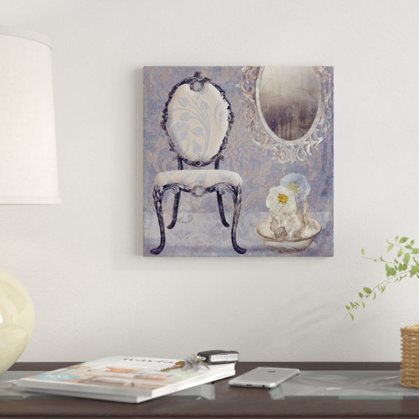East Urban Home Salon Ii Graphic Art Print On Wrapped Canvas