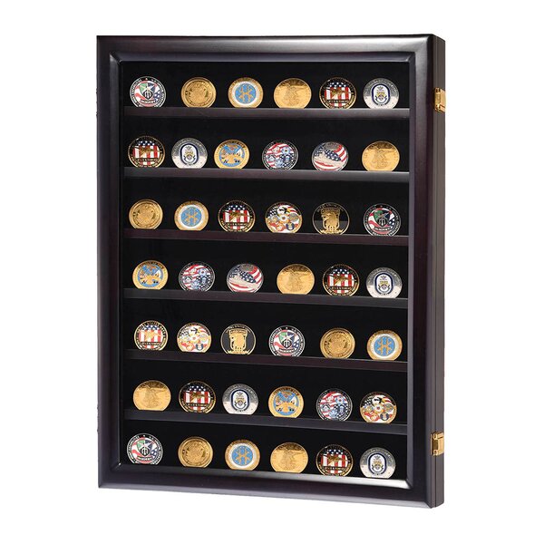 Wholesale Lot 6 Glass Top Black 50 Space Jewelry Display Cases Pins Collectible 