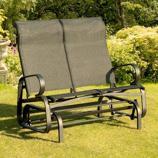 Isanti Twin Seat Gliding Bench By Sol 72 Outdoor