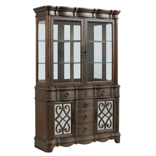 Go to store & view more images Dana China Cabinet by Fleur De Lis Living