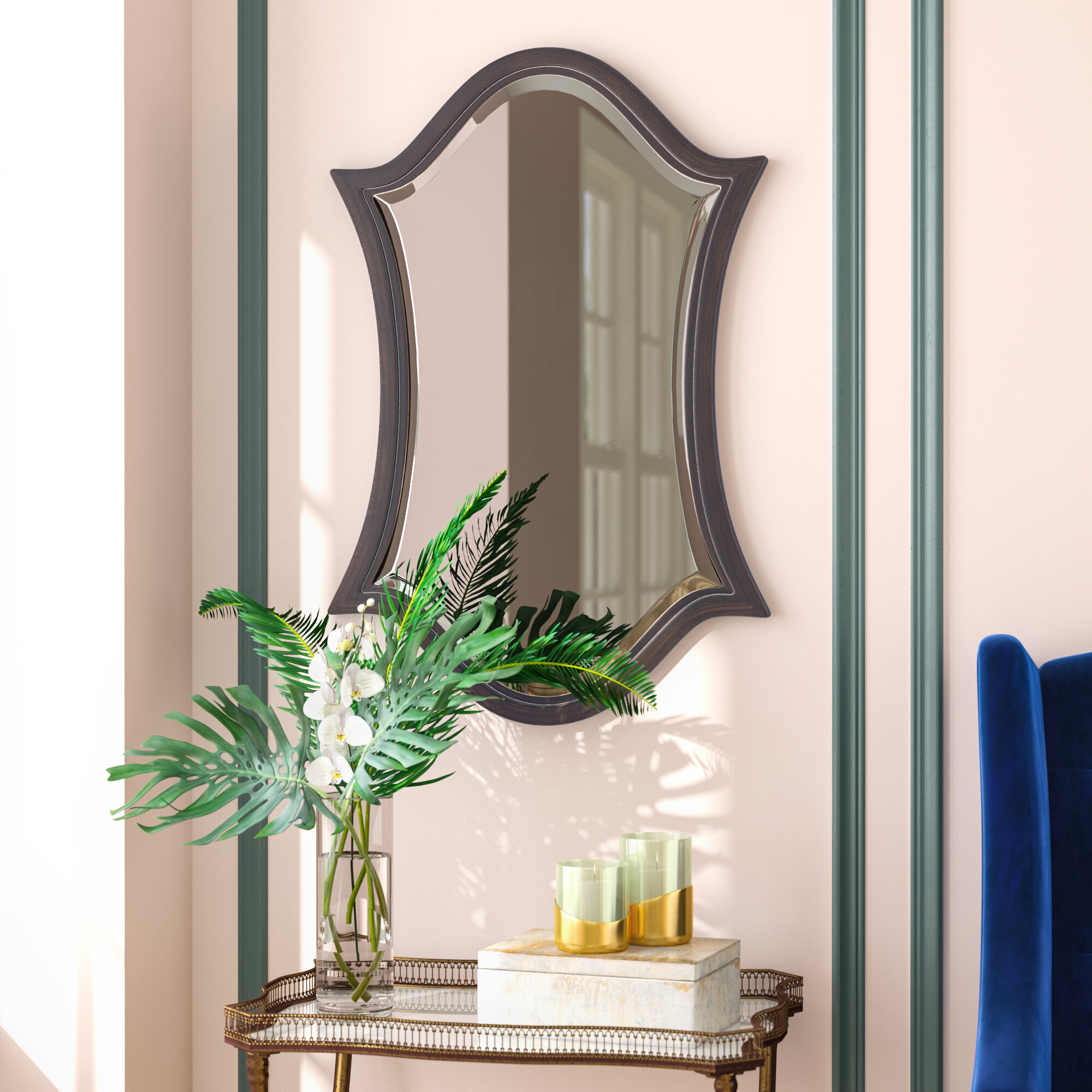 House of Hampton® Accent Mirror & Reviews | Wayfair