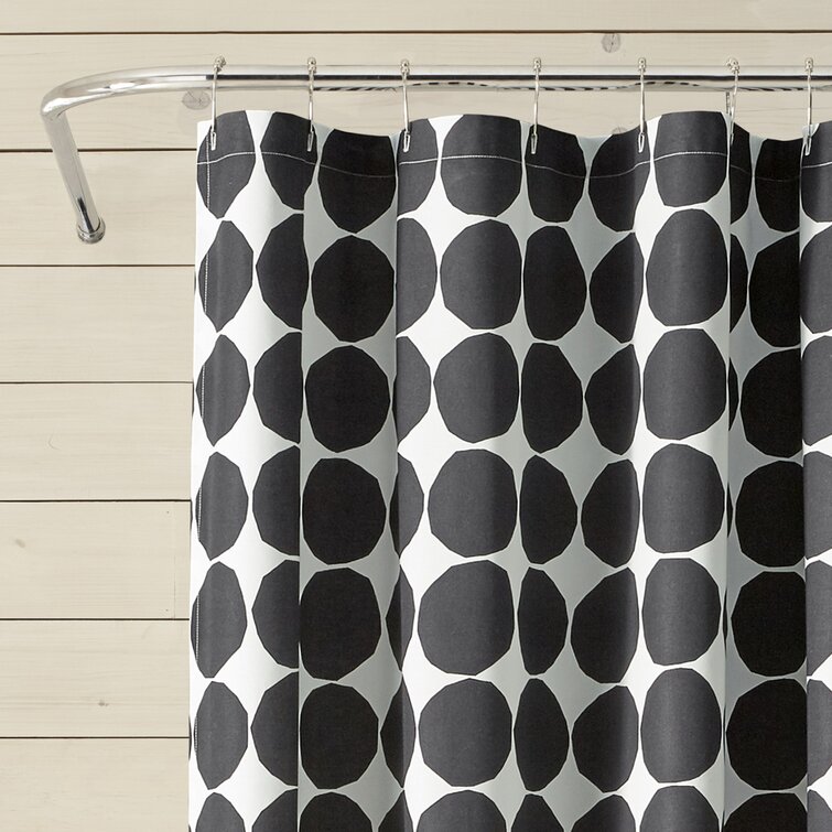 Marimekko Pienet Kivet 100% Cotton Single Shower Curtain & Reviews | Wayfair