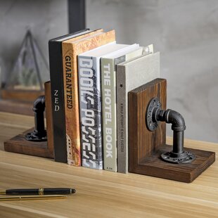 Bookends Heavy Duty Office Home Book End Thickening Library School Office Home Study Non-Slip Metal Bookends 