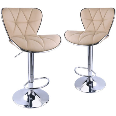 Anjolee 32.5'' Swivel Adjustable Kitchen Bar Stool