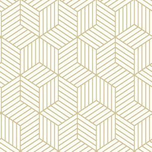 Gold L And Stick Removable Wallpaper You Ll Love Wayfair Gold L And Stick Removable Wallpaper