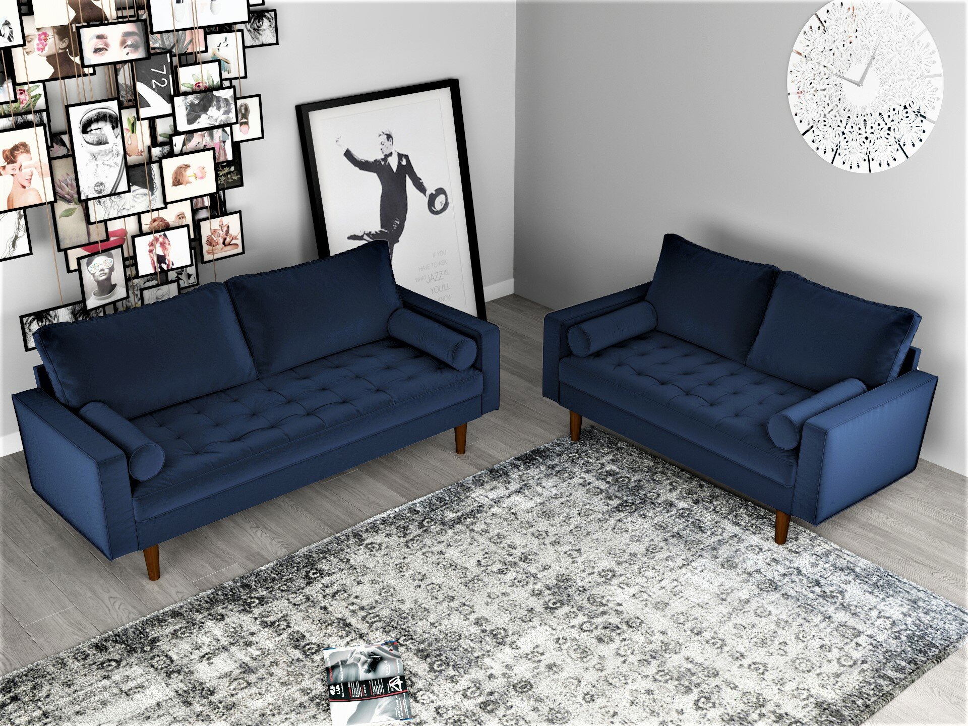 Blue Living Room Sets Couches Youll Love In 2021 Wayfair