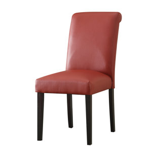 Go to store & view more images Alcott Hill Ellettsville Upholstered Rolled Back Dining Chair (Set of 2)
