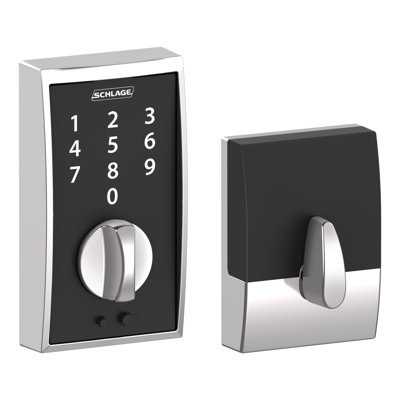 Schlage Touch Keyless Touchscreen Deadbolt with Century Trim