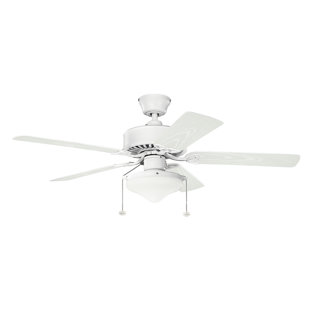 Best Borgen 52 Select 5-Blade Patio Ceiling Fan By Alcott Hill Outdoor Lighting Borgen 52 Select 5-Blade Patio Ceiling Fan By Alcott Hill Outdoor Lighting