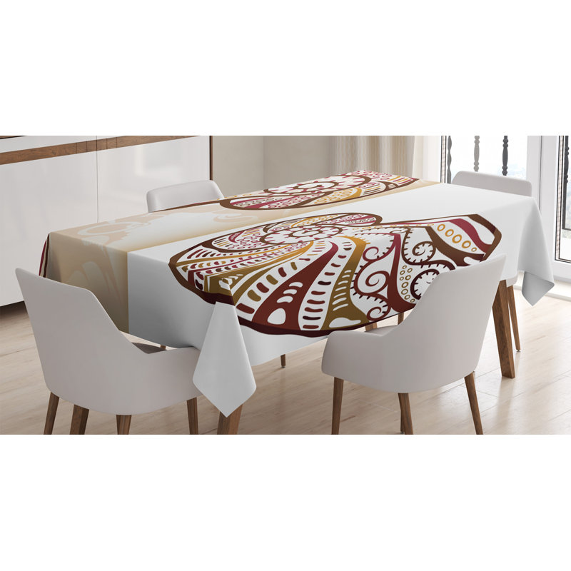 East Urban Home Ambesonne Seashells Tablecloth Boho Seashells Pattern Divided 2 Part Effects Hear The Ocean Creature Rectangular Table Cover For Dining Room Kitchen Decor 52 X 70 Pale Brown Cream Wayfair For example, the result of 7 / 3 is 2.