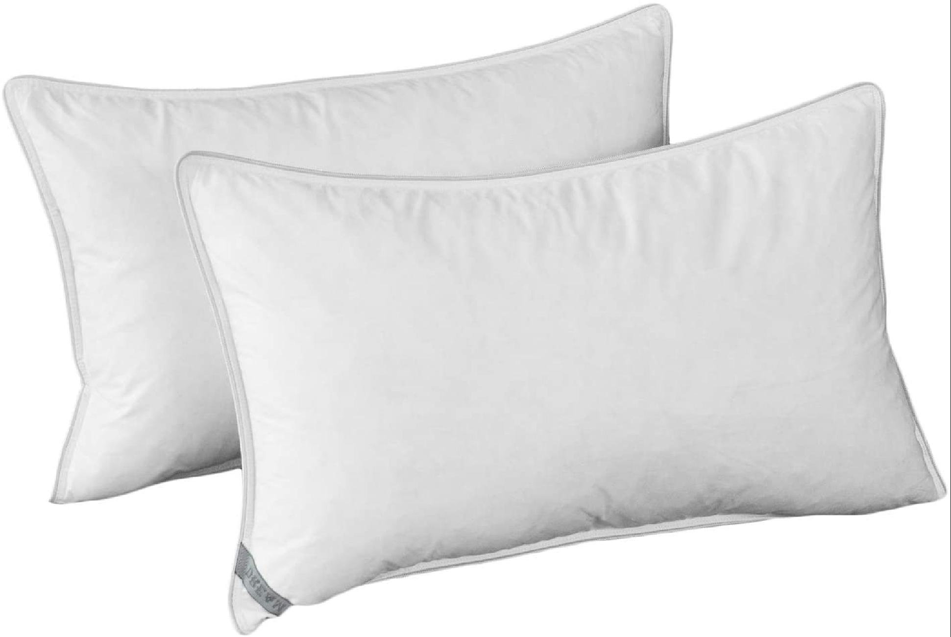 down feather throw pillows