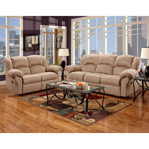 Aruba 2 Piece Living Room Set by Roundhill Furniture
