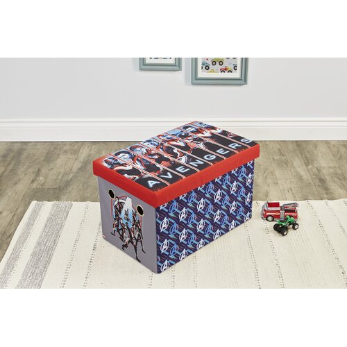 avengers wooden toy box