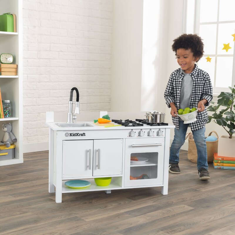 kidkraft little cooks kitchen work station