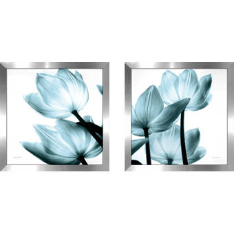Latitude Run Big Red Poppies 2 Piece Picture Frame Print Set On Paper Reviews Wayfair