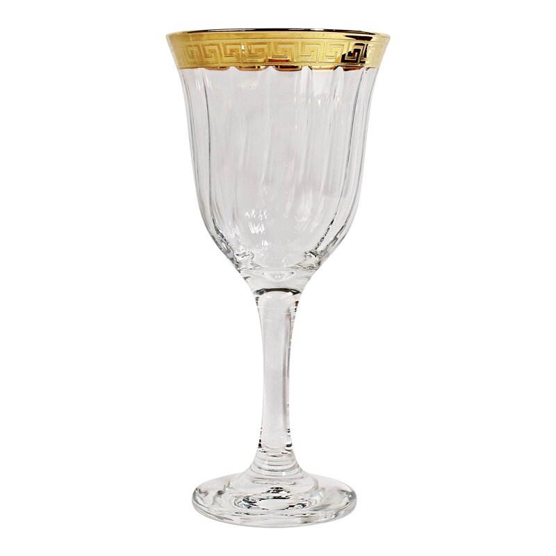 glass goblet set