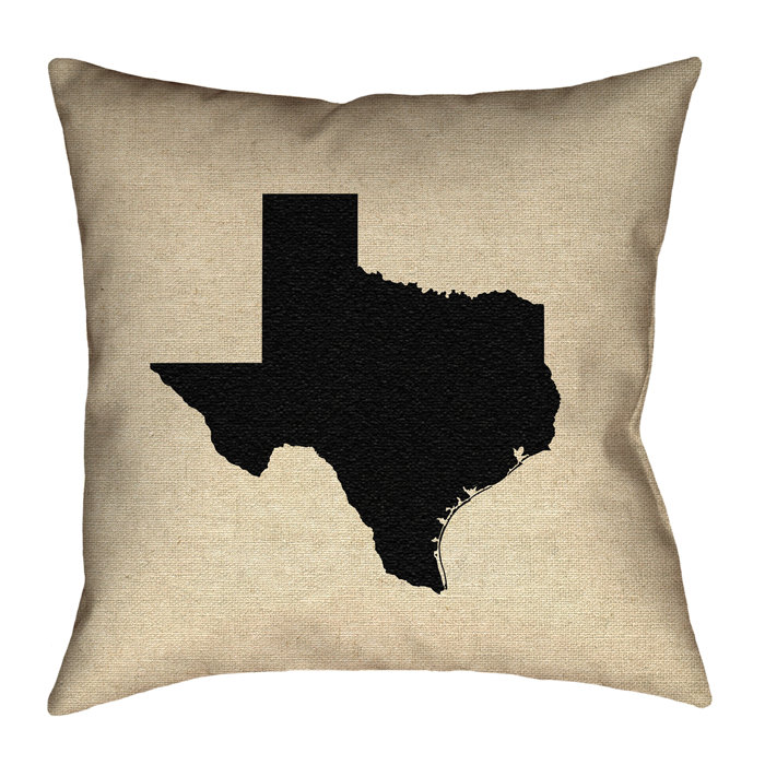 Ivy Bronx Sherilyn Texas Double Sided Print Pillow Cover Wayfair