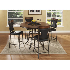 Dynasty 5 Piece Dining Set by Ultimate Accents