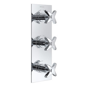 Dreigriff-Duscharmatur Unterputz Glorious Dual m..