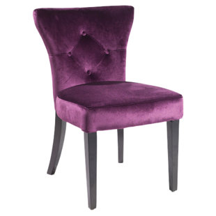 Review Elise Upholstered Dining Chair by Armen Living