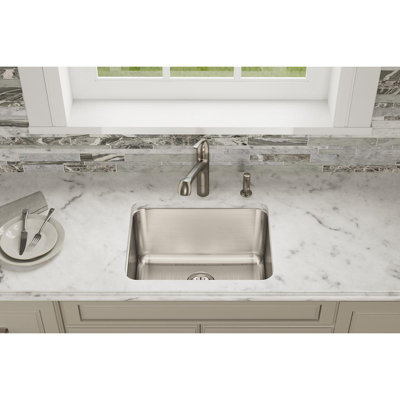 Lustertone 23.5" L x 18.25" W Undermount Kitchen Sink