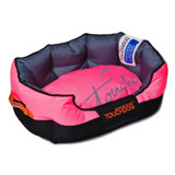 pink dog beds for large dogs