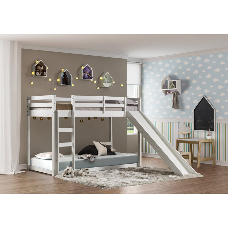 modern low bunk bed