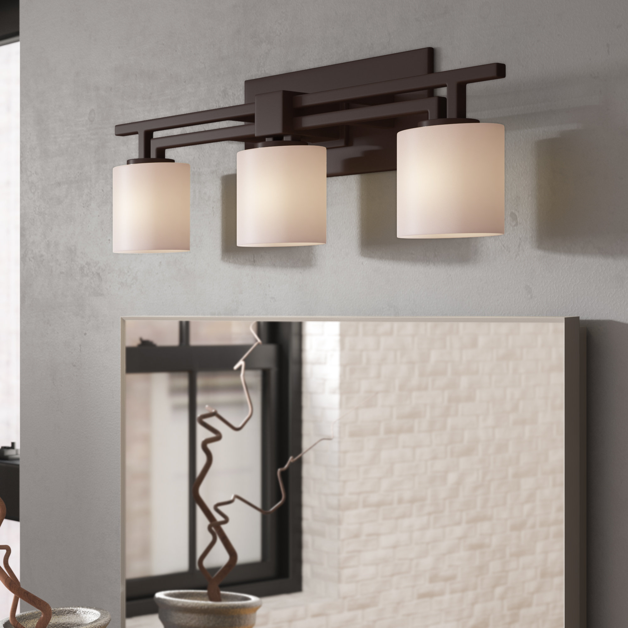 Orren Ellis Abdulwali Aero 3 Light Vanity Light Reviews Wayfair