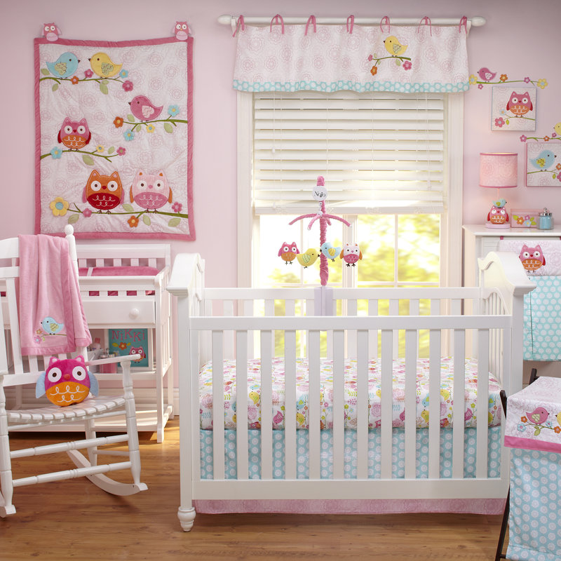 bird crib bedding